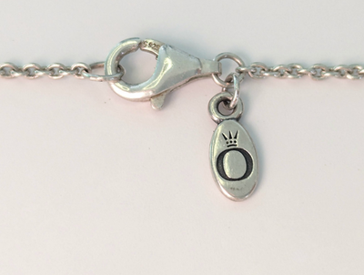 Pandora Loving Hearts Silver Necklace S925 ALE Stamped 44cm Long 4.3g