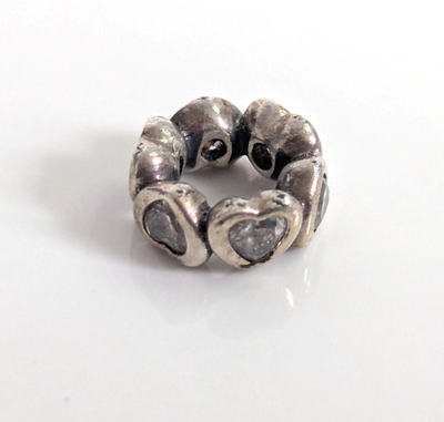 Pandora Silver Charms Spacer Bracelet 925 ALE Stamped Collection Joblot