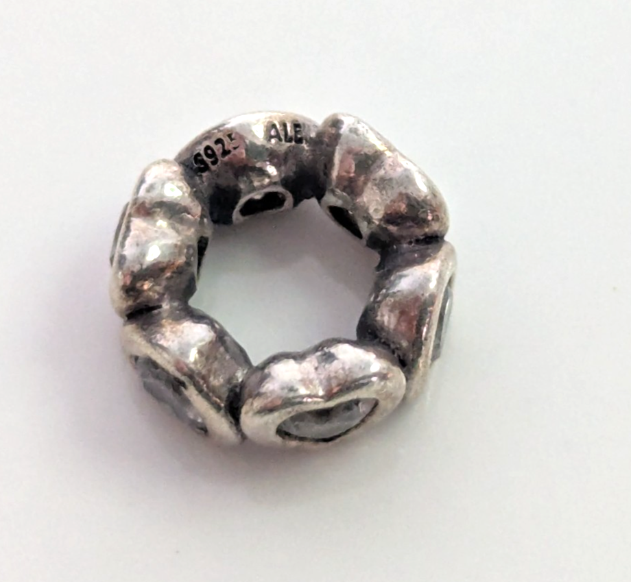 Pandora Silver Charms Spacer Bracelet 925 ALE Stamped Collection Joblot