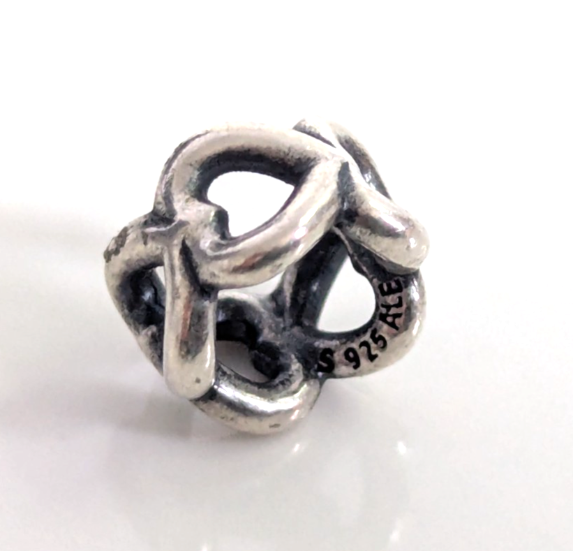 Pandora Silver Charms Spacer Bracelet 925 ALE Stamped Collection Joblot