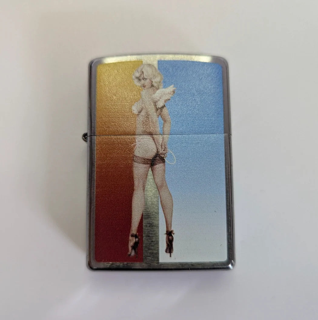 Zippo Lighter Pin-Up Girl Design Olivia De Berardinis Boxed Working