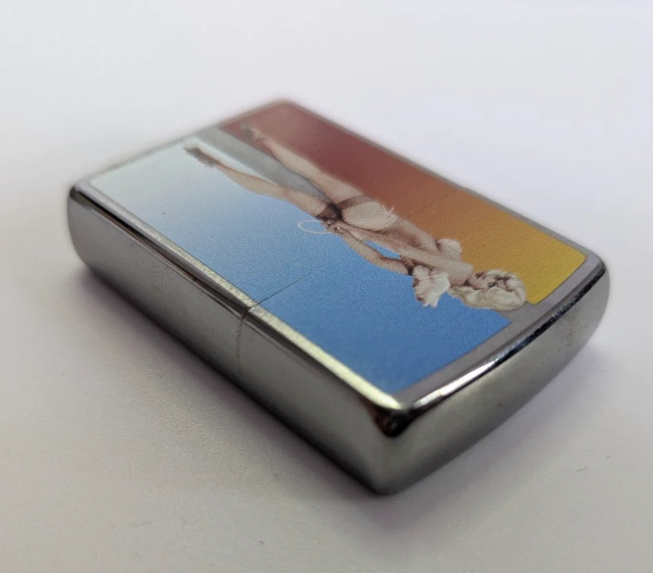 Zippo Lighter Pin-Up Girl Design Olivia De Berardinis Boxed Working