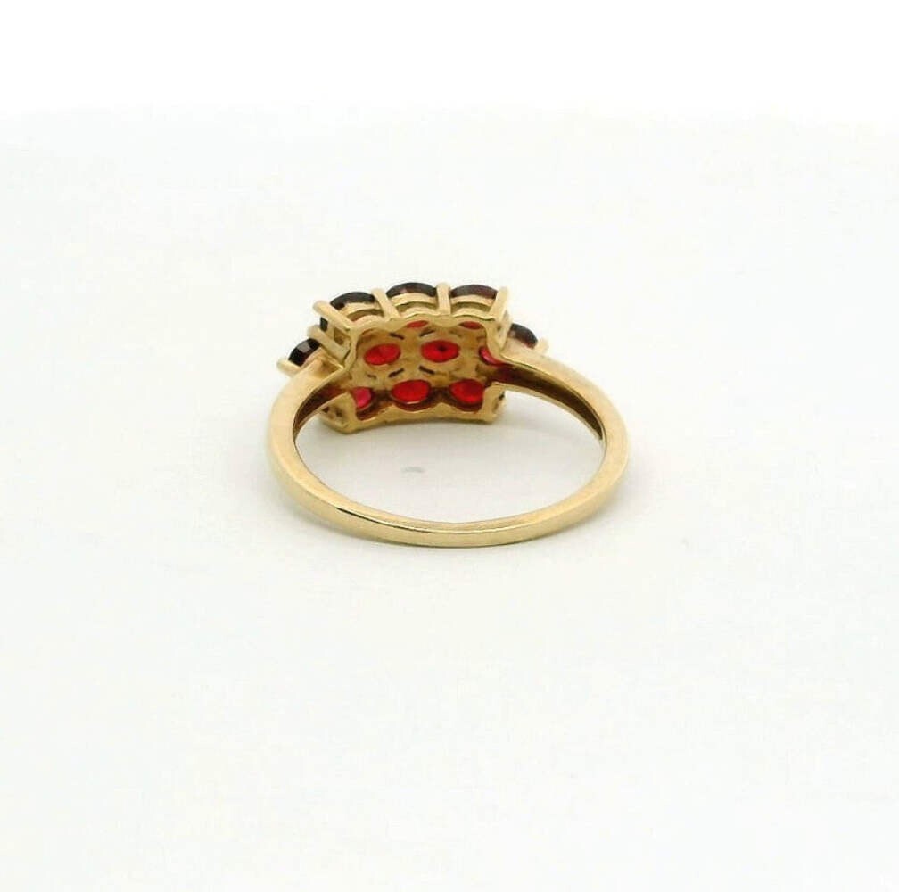 9ct Gold Ring Tourmaline Hallmark Size S 3g