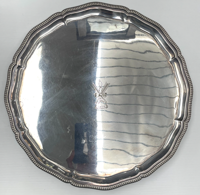 Mappin & Webb Masonic Plate Mark MAPPIN PLATE Model Number 19626 14" x 14"