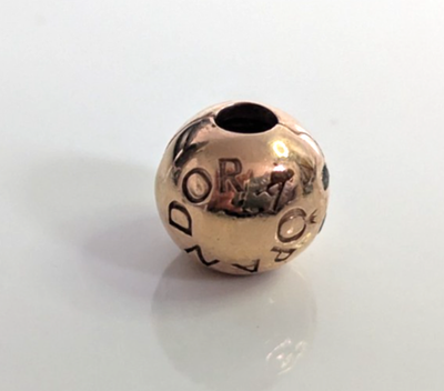 Pandora Silver Charms 5x Joblot ALE 925 Stamped Murano Glass Heart Clip Spacer
