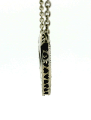 Pandora Loving Hearts Silver Necklace S925 ALE Stamped 44cm Long 4.3g