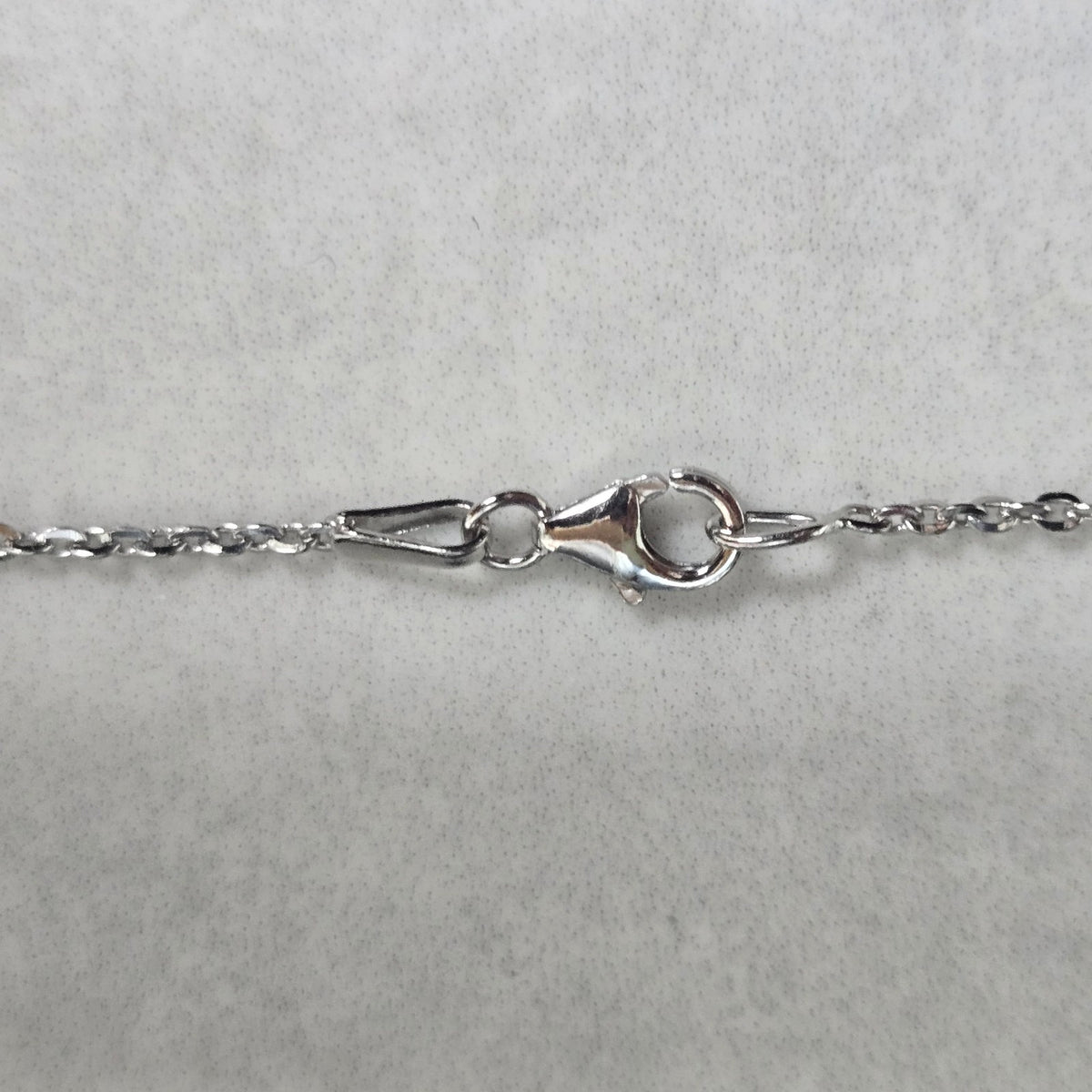 925 Sterling Silver CZ Cluster Pendant Necklace 18 Stamped Halo Solitaire Gift