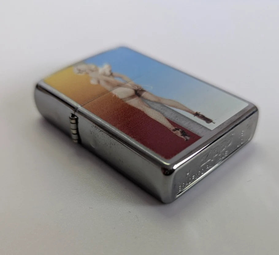 Zippo Lighter Pin-Up Girl Design Olivia De Berardinis Boxed Working