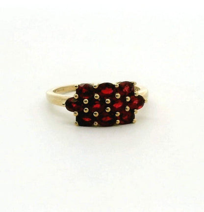 9ct Gold Ring Tourmaline Hallmark Size S 3g