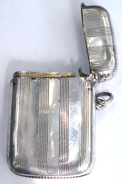 Vintage EPNS Vesta Case Match Safe English