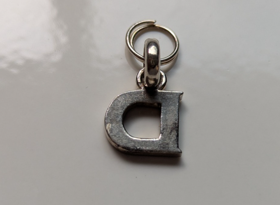 Links of London Charms Hearts Shoe Letter D Logo 18.4g 6x Job Lot LoL Stamp