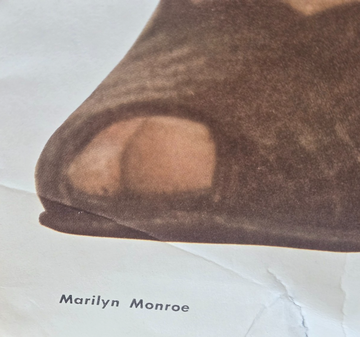 Marilyn Monroe 1953 American Life Size Pin-Up Poster Paper 157cm x 55cm Vintage