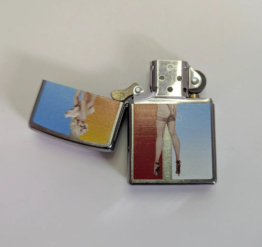 Zippo Lighter Pin-Up Girl Design Olivia De Berardinis Boxed Working