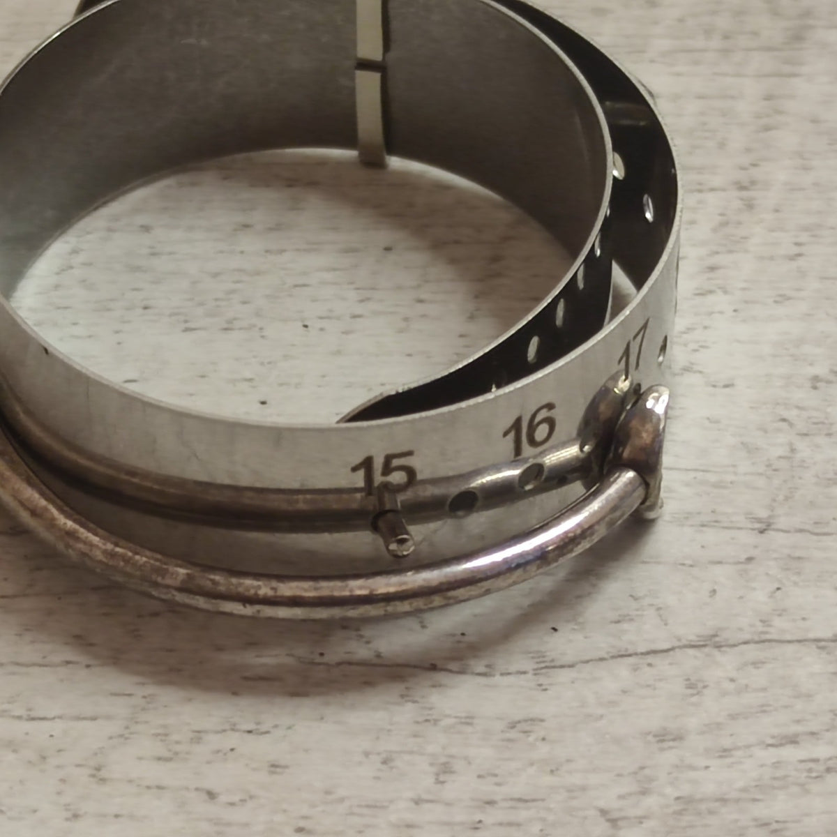 Pandora 925 Sterling Silver Moments Bangle Charm Bracelet Clasp Stamped ALE