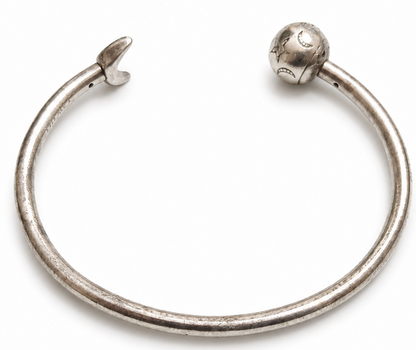 Pandora 925 Sterling Silver Moments Bangle Charm Bracelet Clasp Stamped ALE